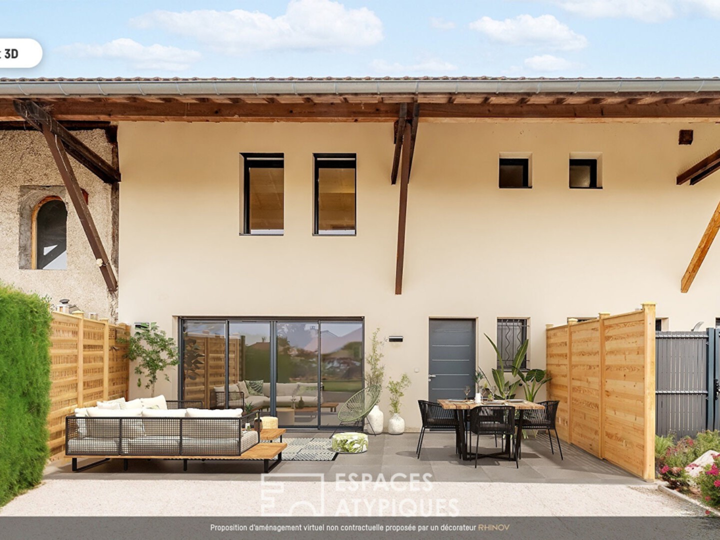 Maison à vendre - 4 pièces - 123m2 - Tramoyes (01390)