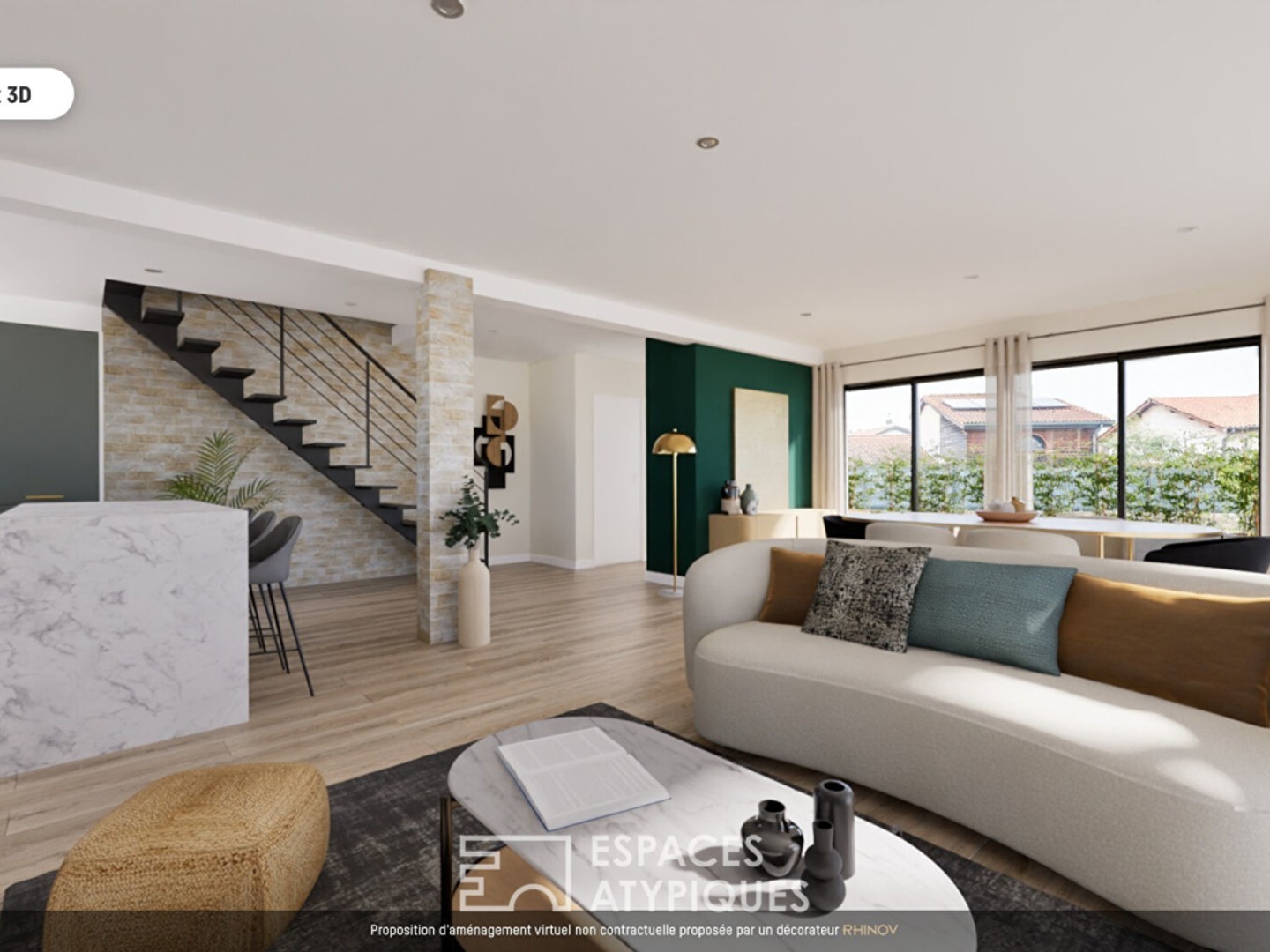 Maison à vendre - 4 pièces - 123m2 - Tramoyes (01390)