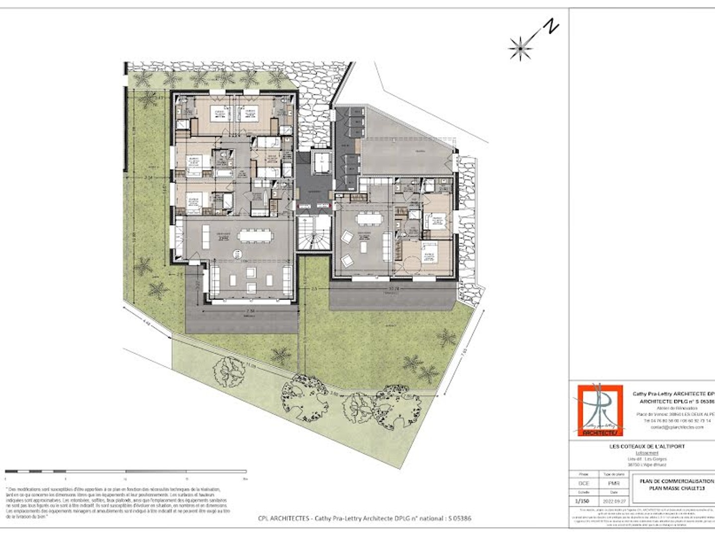 Appartement à vendre - 3 pièces - 93m2 - Huez (38750)
