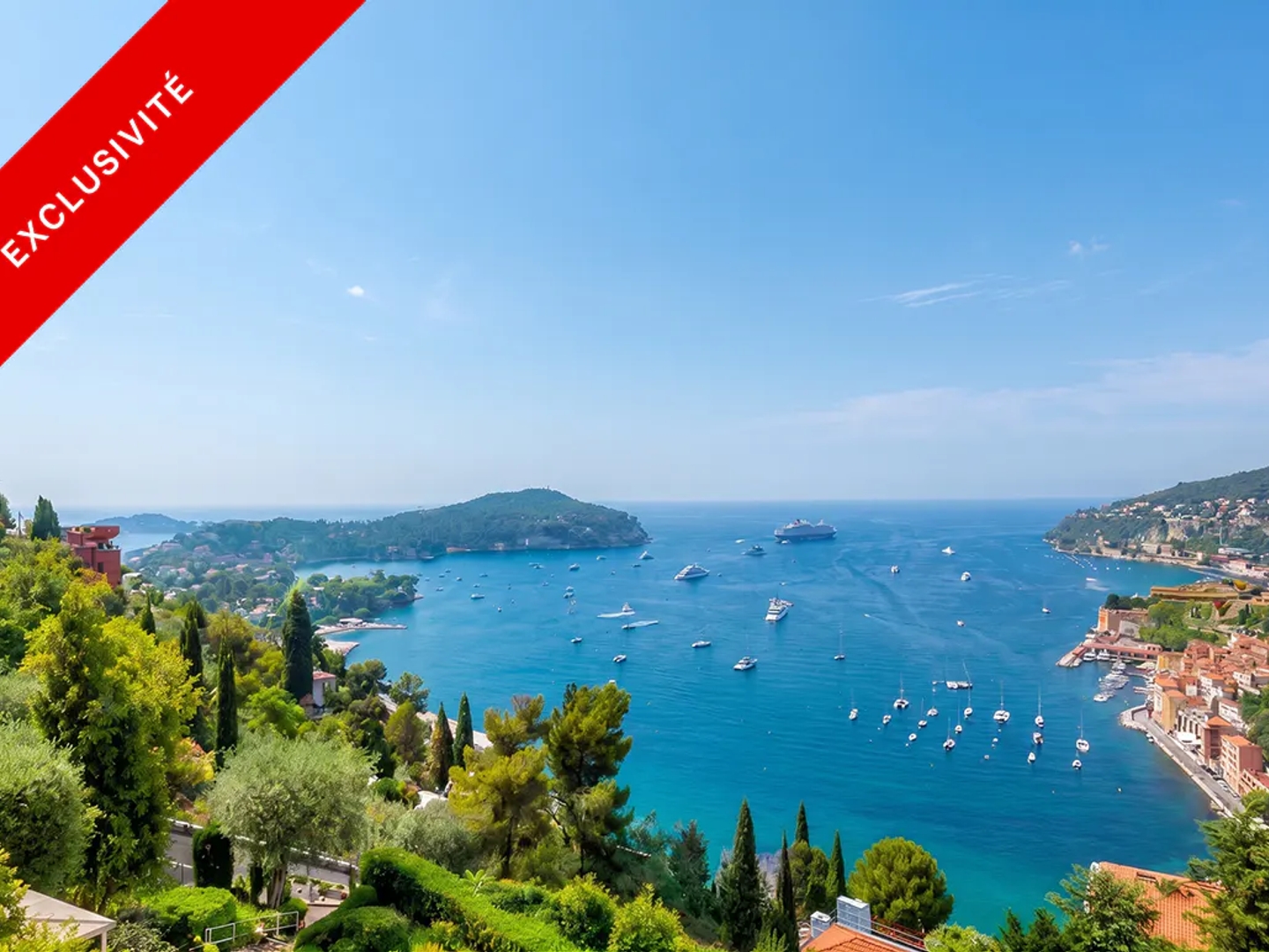 Dernier étage, appartements avec garage et vue mer panoramique