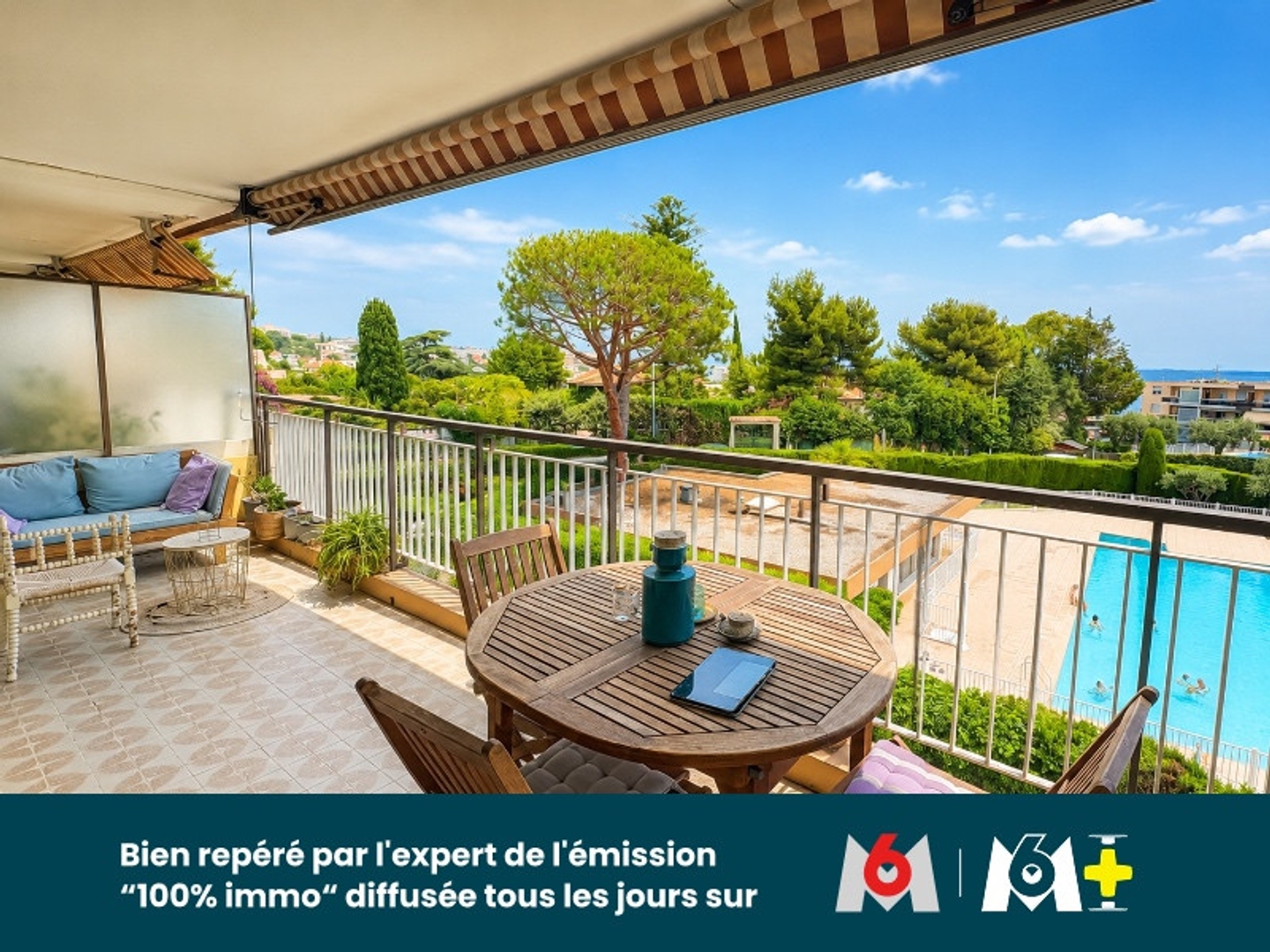 3 pièces - Nice La Lanterne - Piscine - JM3704
