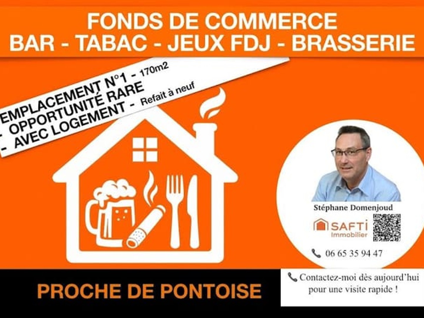 Local 4 pièces 290 m²