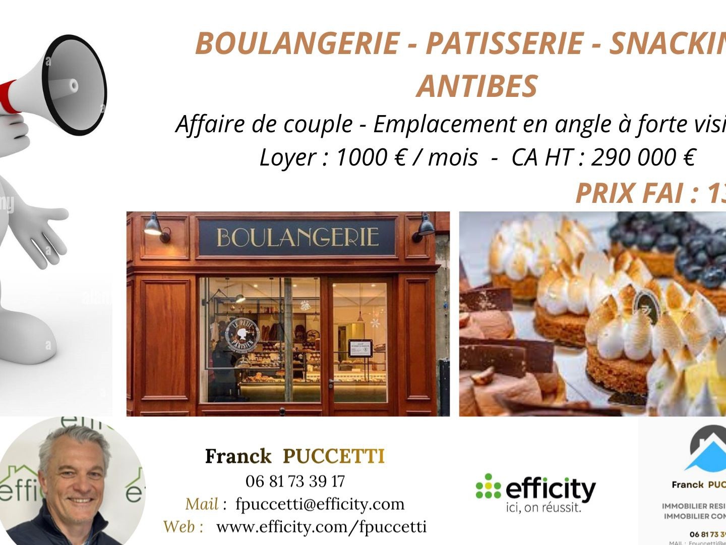 Magasin à vendre - 80m2 - Antibes (06600)