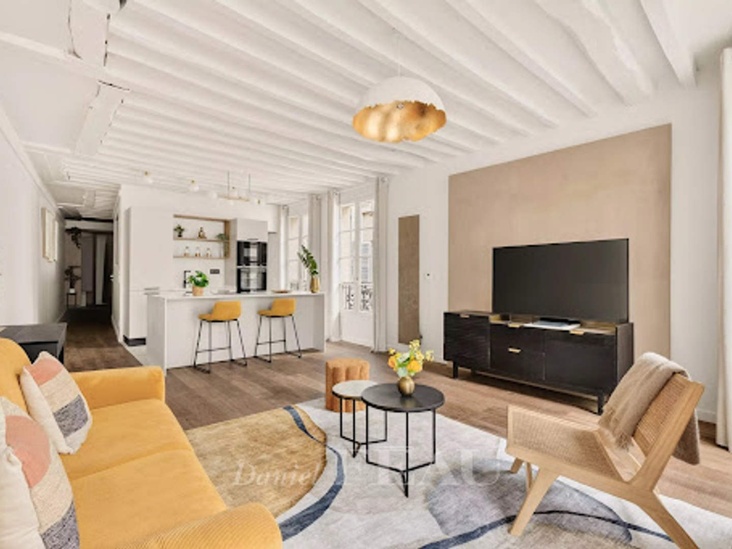 Appartement à vendre - 2 pièces - 58m2 - Paris 3e (75003)