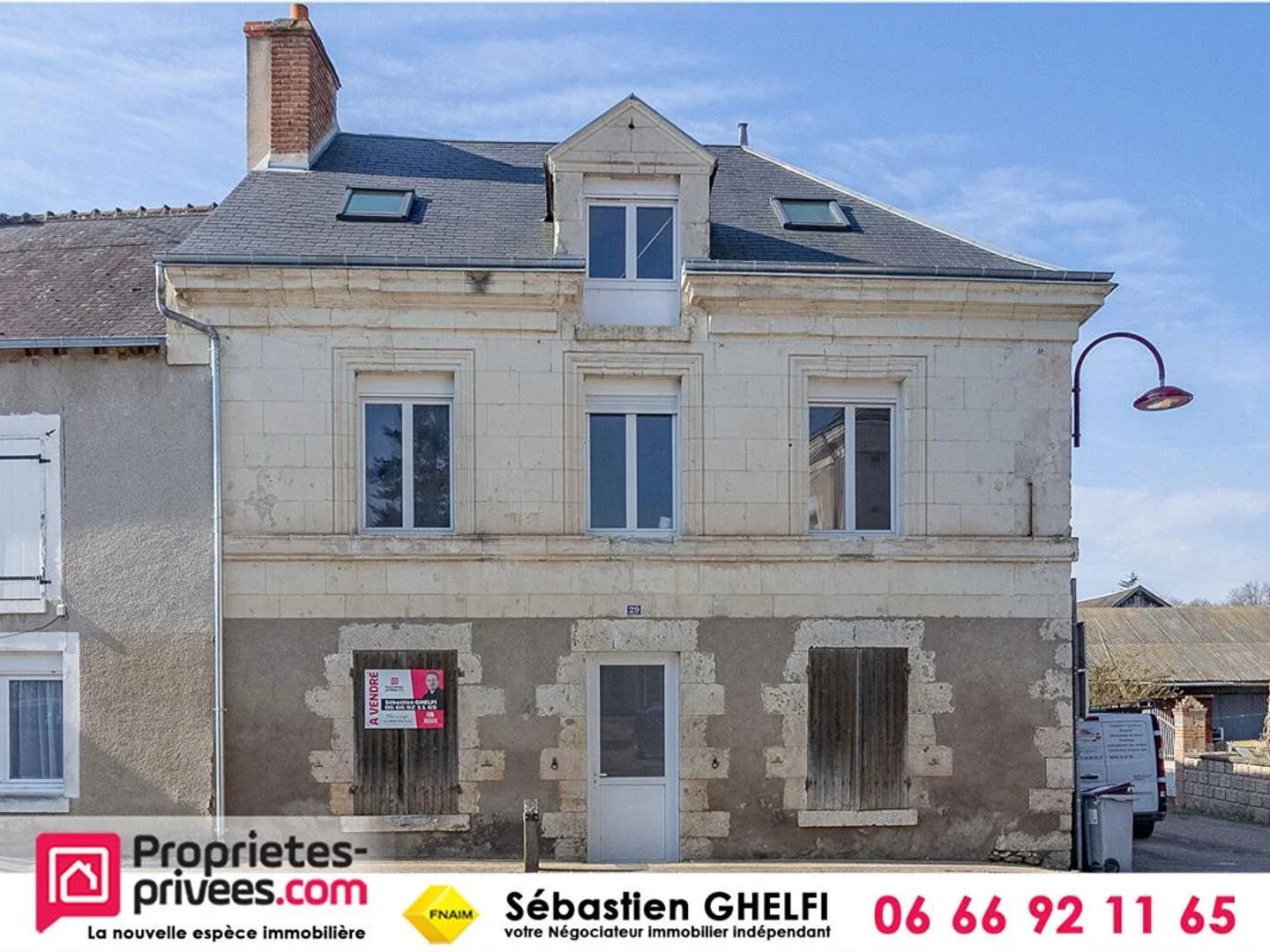 Maison à vendre - 8 pièces - 165m2 - Le Controis-En-So... (41120)