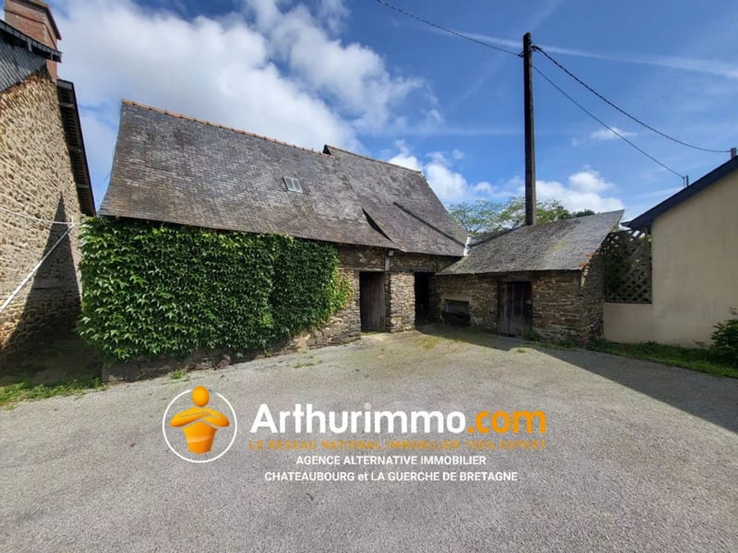 Maison à vendre - 2 pièces - 55m2 - Châteaubourg (35220)