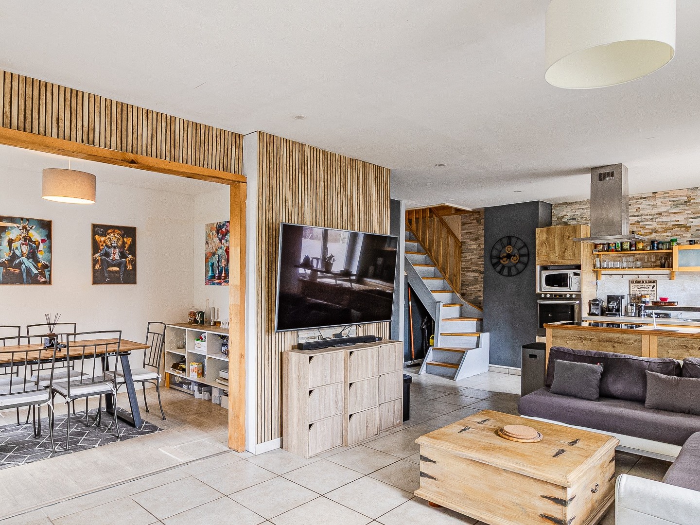 Bureaux à vendre - 6 pièces - 85m2 - Civrieux-D'azergues (69380)
