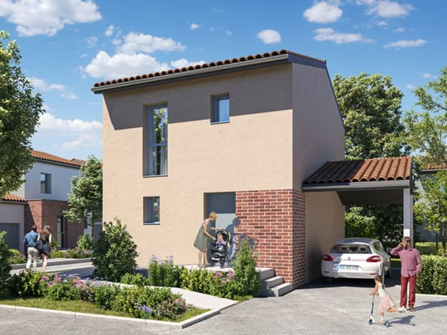Maison à vendre - 2 pièces - 41m2 - Baziège (31450)