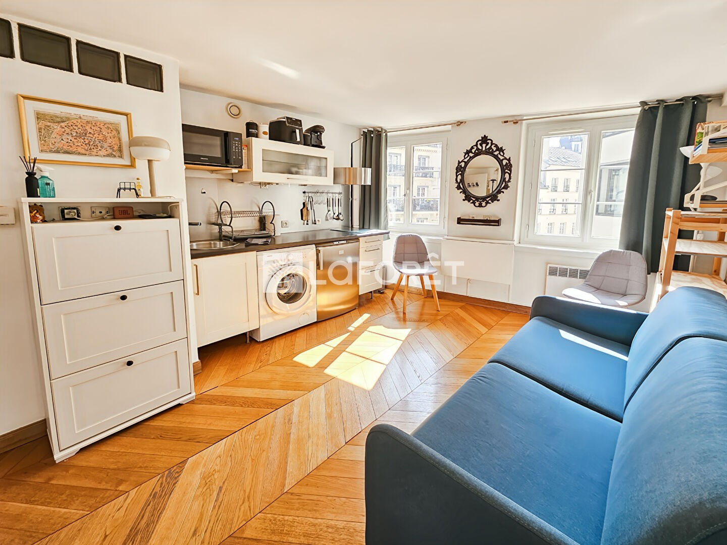 Appartement à vendre - 1 pièce - 15m2 - Paris 9e (75009)