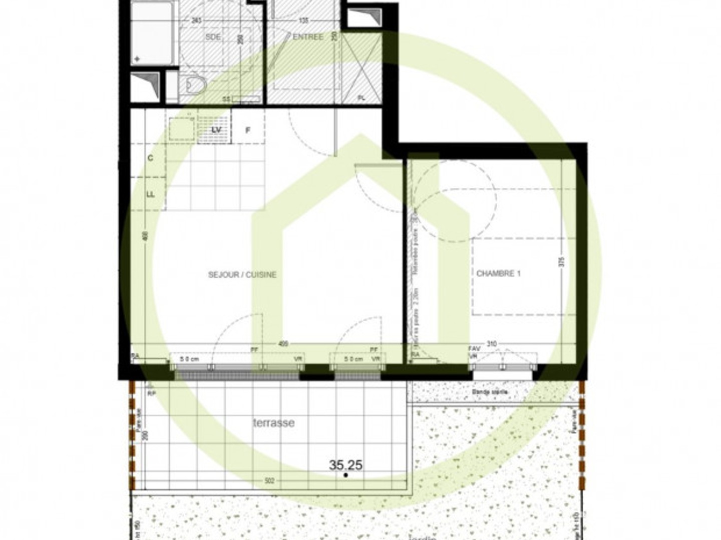 Appartement à vendre - 2 pièces - 44m2 - Enghien-Les-Bains (95880)