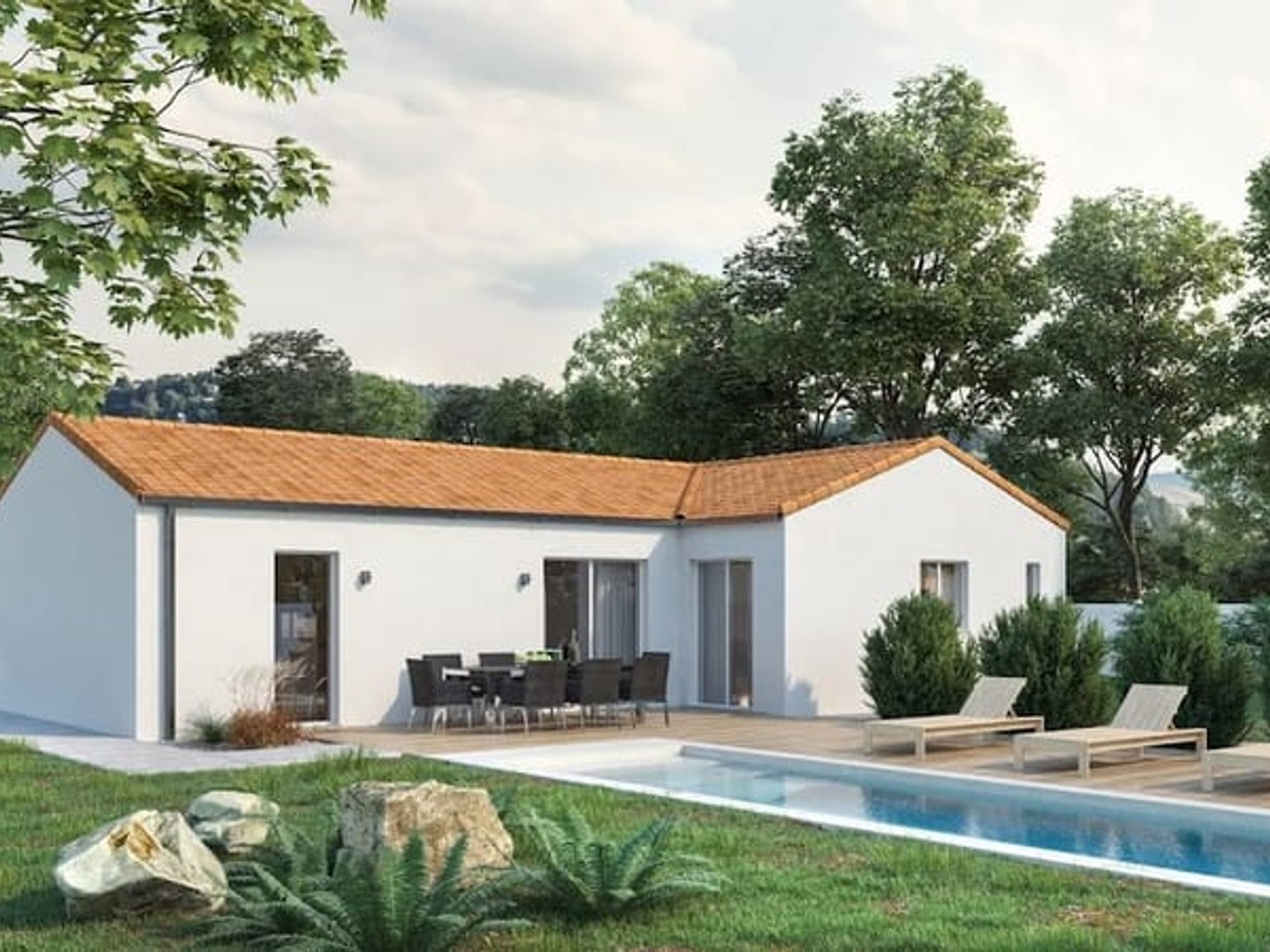 Maison à vendre - 4 pièces - 83m2 - Saint-Augustin (17570)