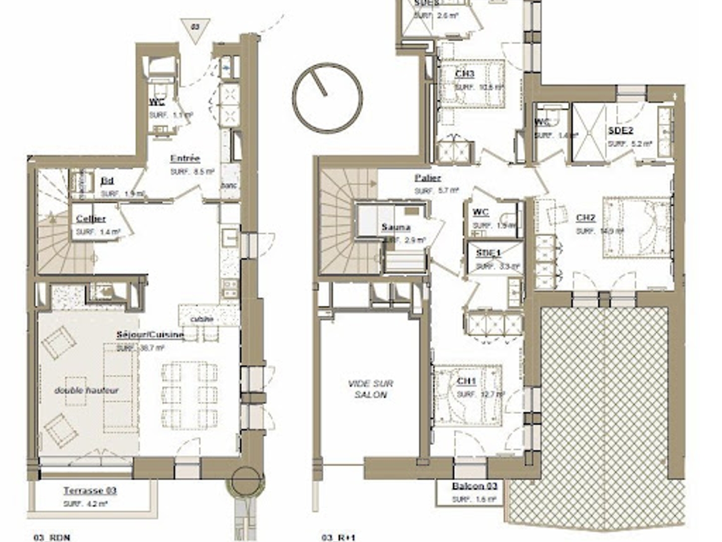 Appartement à vendre - 4 pièces - 112m2 - Val-D'isère (73150)