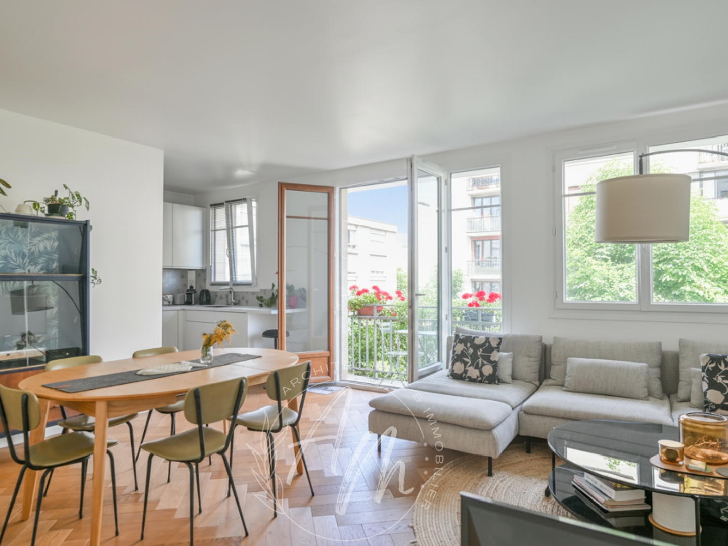 Appartement 2 pièces 56 m²