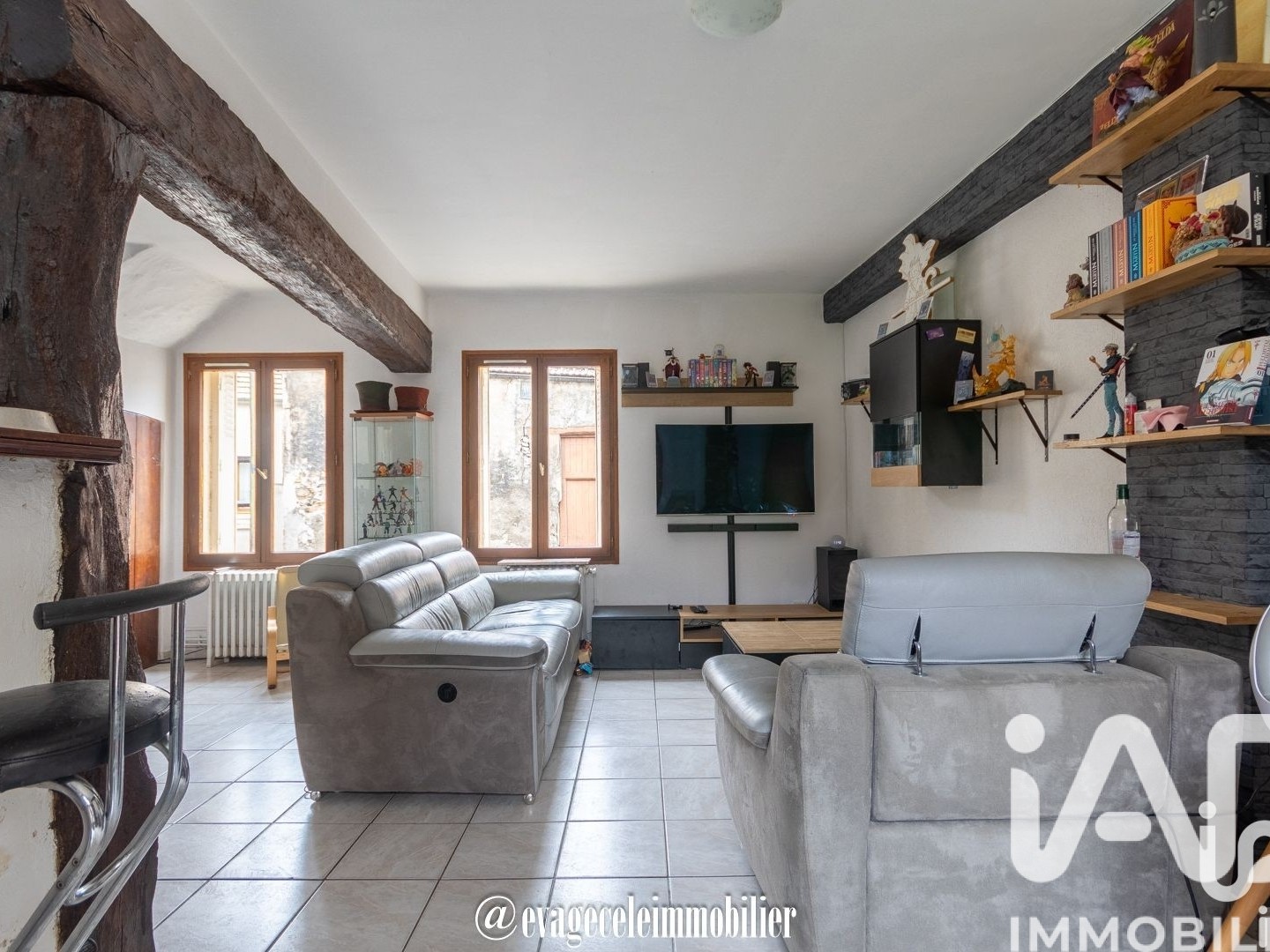 Maison à vendre - 3 pièces - 60m2 - Saint-Martin-La-G... (78520)