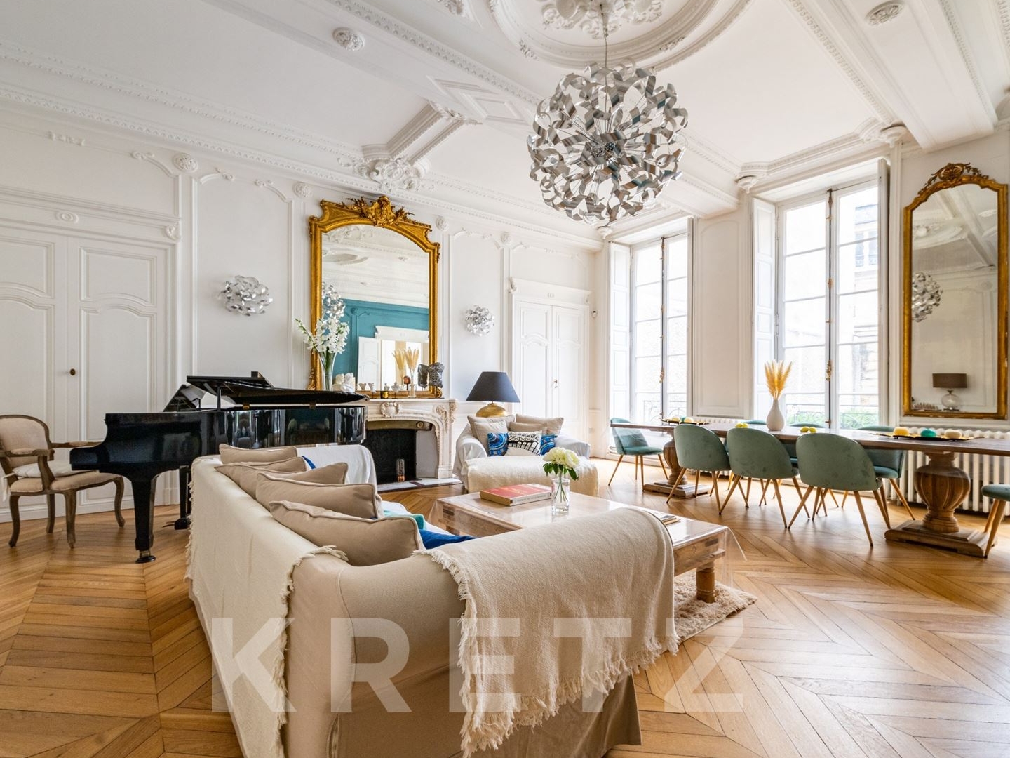 Appartement à vendre - 5 pièces - 135m2 - Dijon (21000)