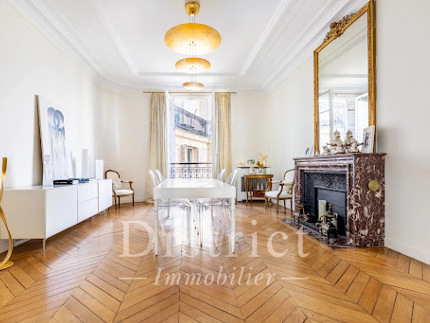 Appartement à vendre - 5 pièces - 172m2 - Paris 8e (75008)