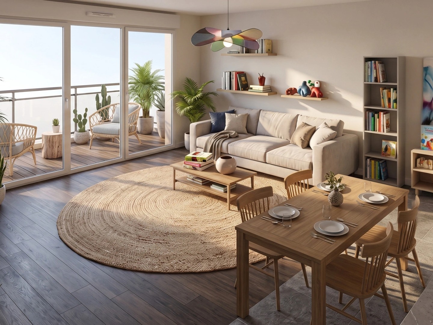 Appartement à vendre - 4 pièces - 92m2 - Le Pré-Saint-Gervais (93310)