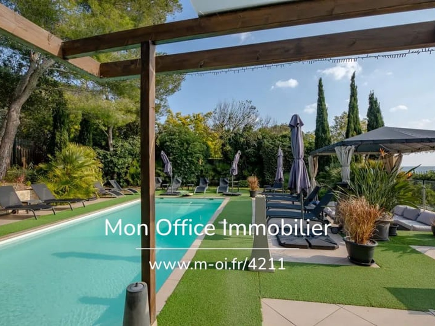 Référence : 6134-SIC. - Superbe maison vue mer St Aygulf