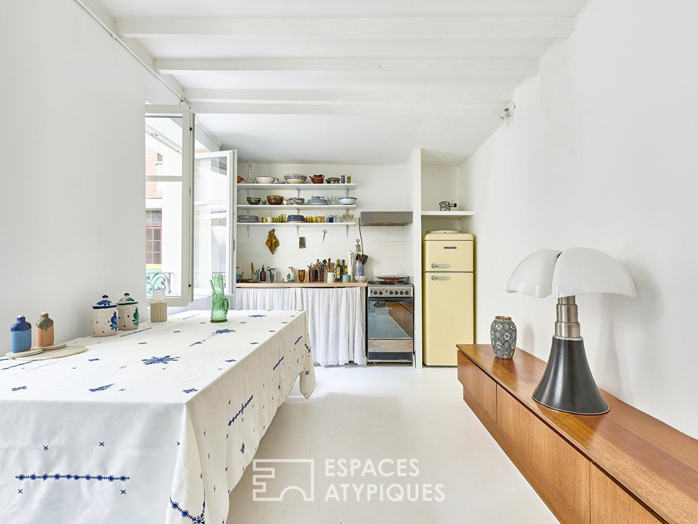 Appartement à vendre - 1 pièce - 38m2 - Paris 19e (75019)
