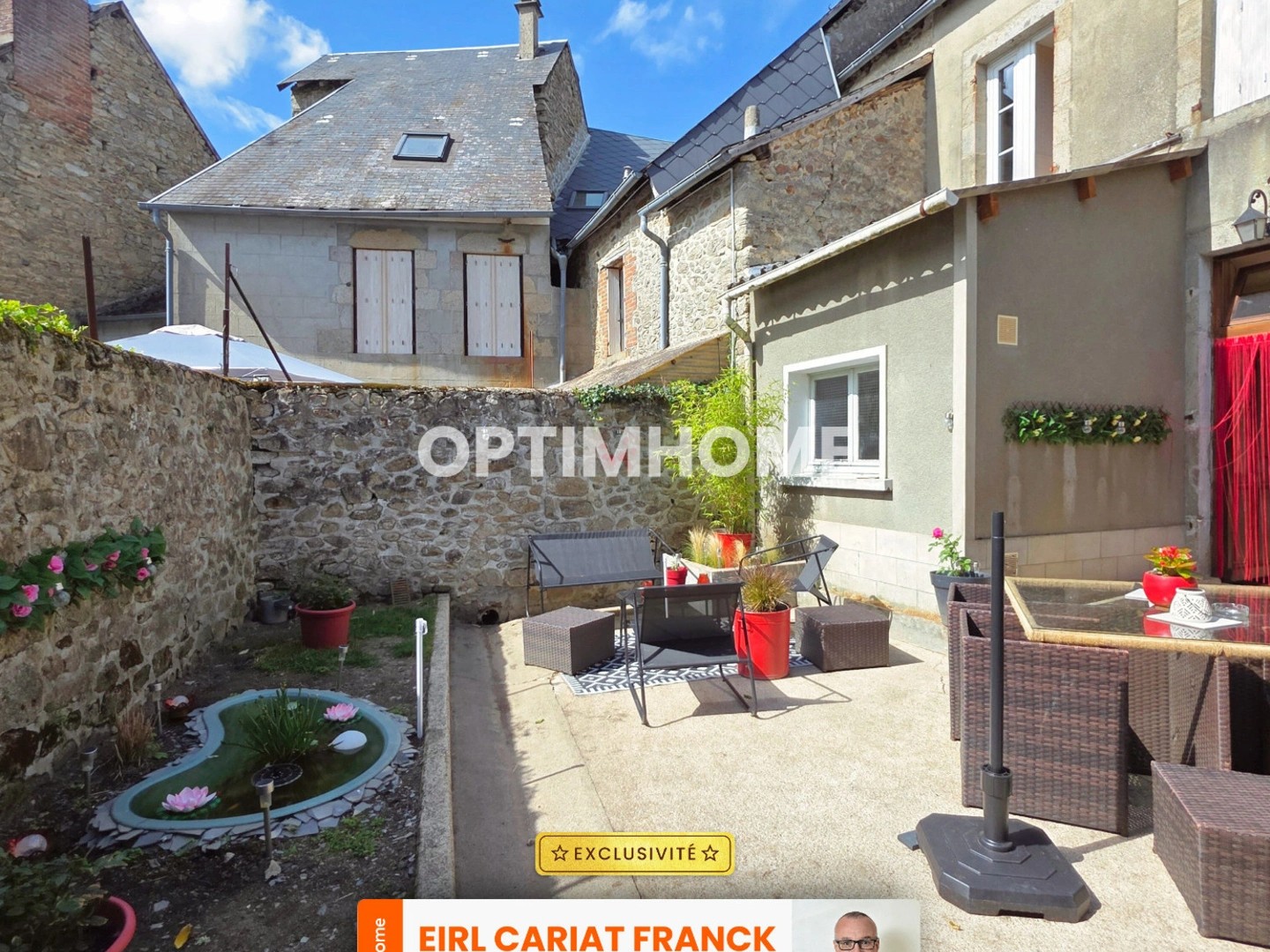 Maison à vendre - 5 pièces - 109m2 - Bénévent-L'abbaye (23210)