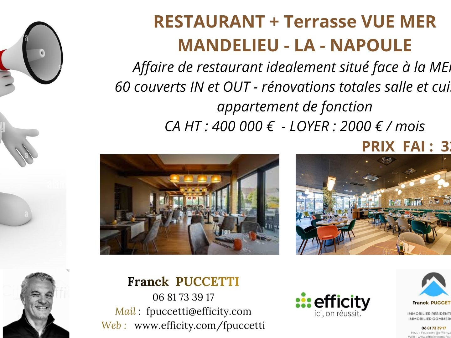 Magasin à vendre - 180m2 - Cannes (06400)