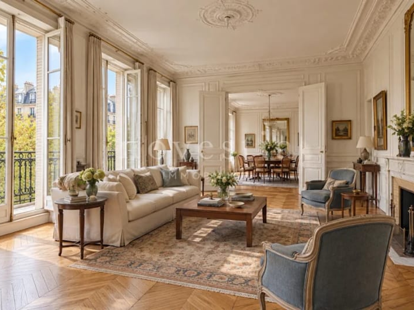 Appartement à vendre - 8 pièces - 300m2 - Paris 17e (75017)