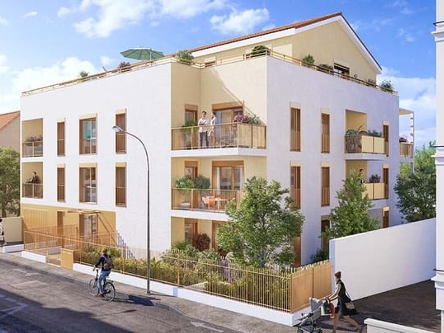 Appartement à vendre - 2 pièces - 41m2 - Vénissieux (69200)