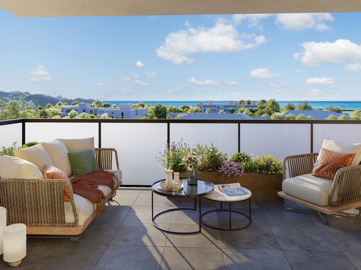Appartement 3 pièces 72 m² avec terrasse et jardin