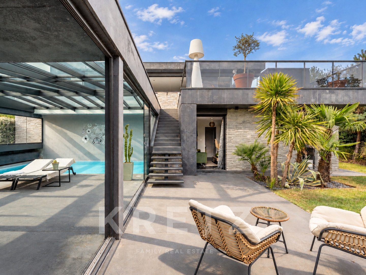 Superbe Villa contemporaine avec vue sur Lyon