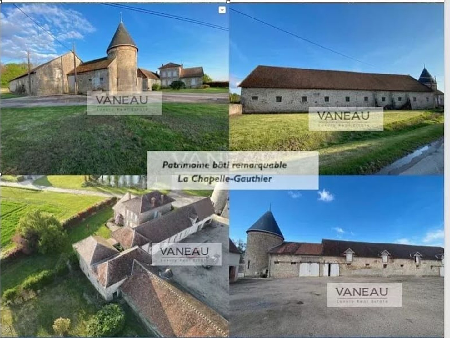 Maison à vendre - 8 pièces - 347m2 - La Chapelle-Gauthier (77720)