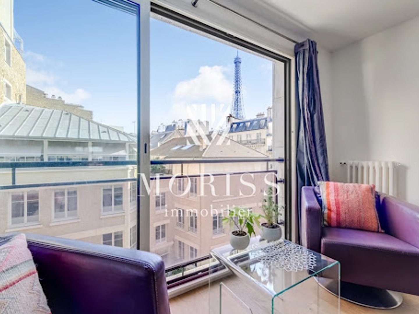 Appartement à vendre - 3 pièces - 69m2 - Paris 16e (75016)
