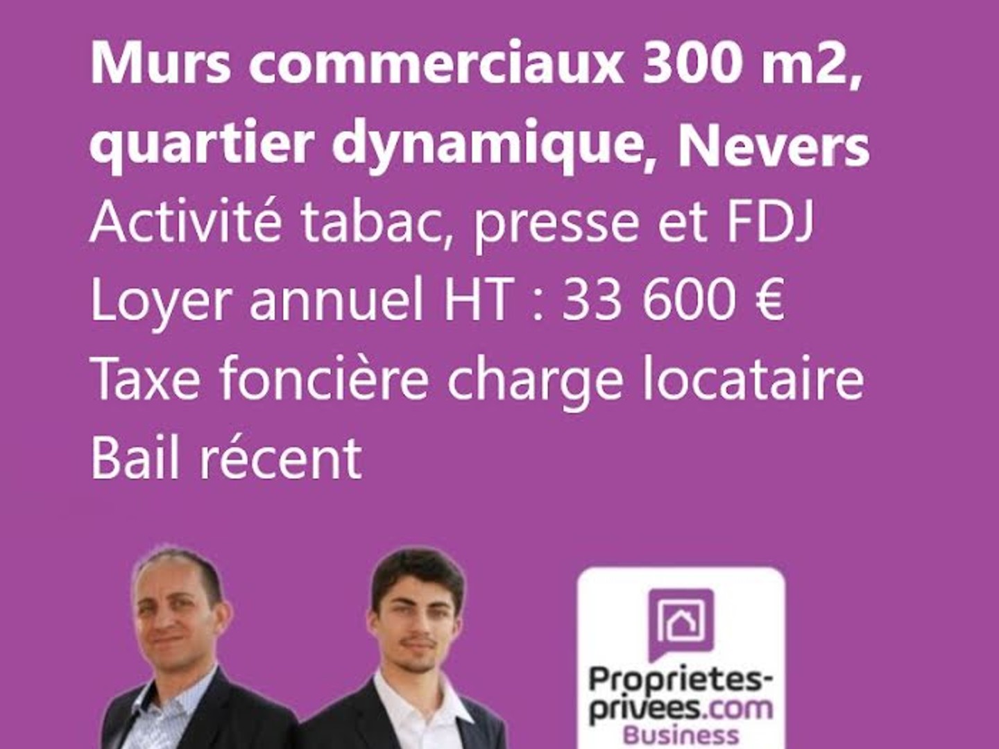 Magasin à vendre - 300m2 - Nevers (58000)