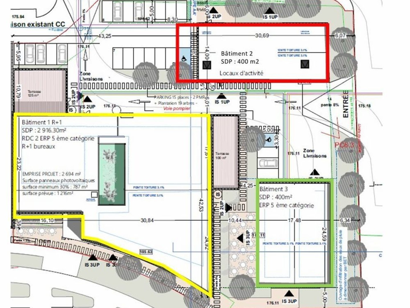 Locaux à vendre - 400m2 - Mâcon (71000)