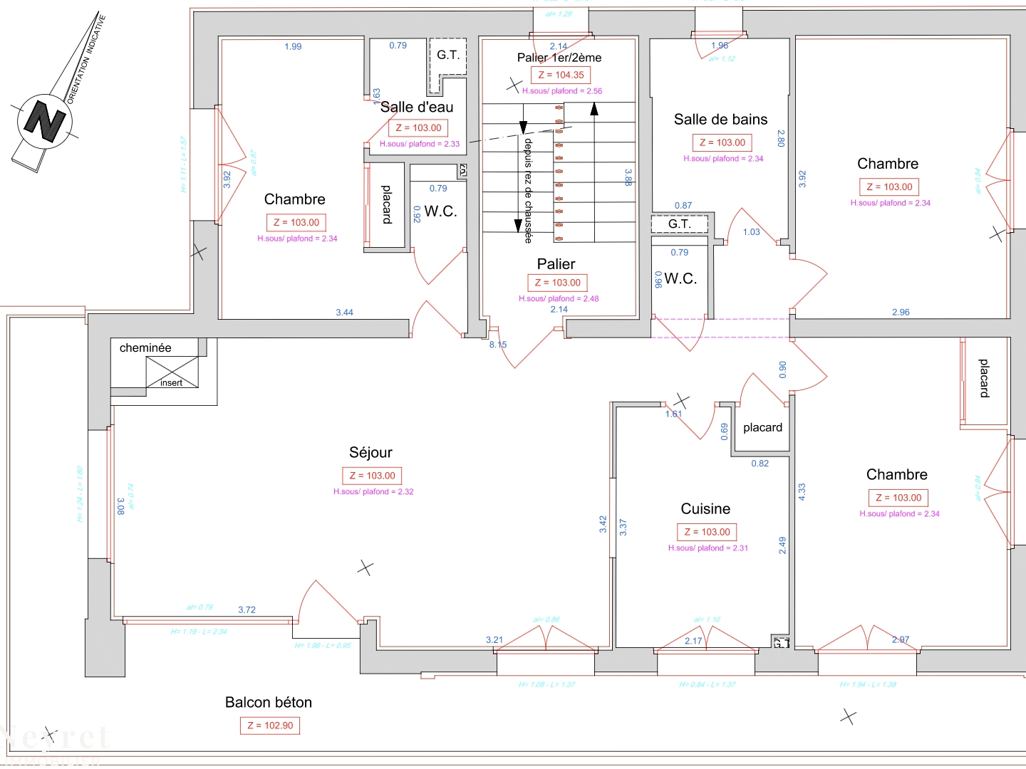 Appartement à vendre - 5 pièces - 83m2 - Megève (74120)