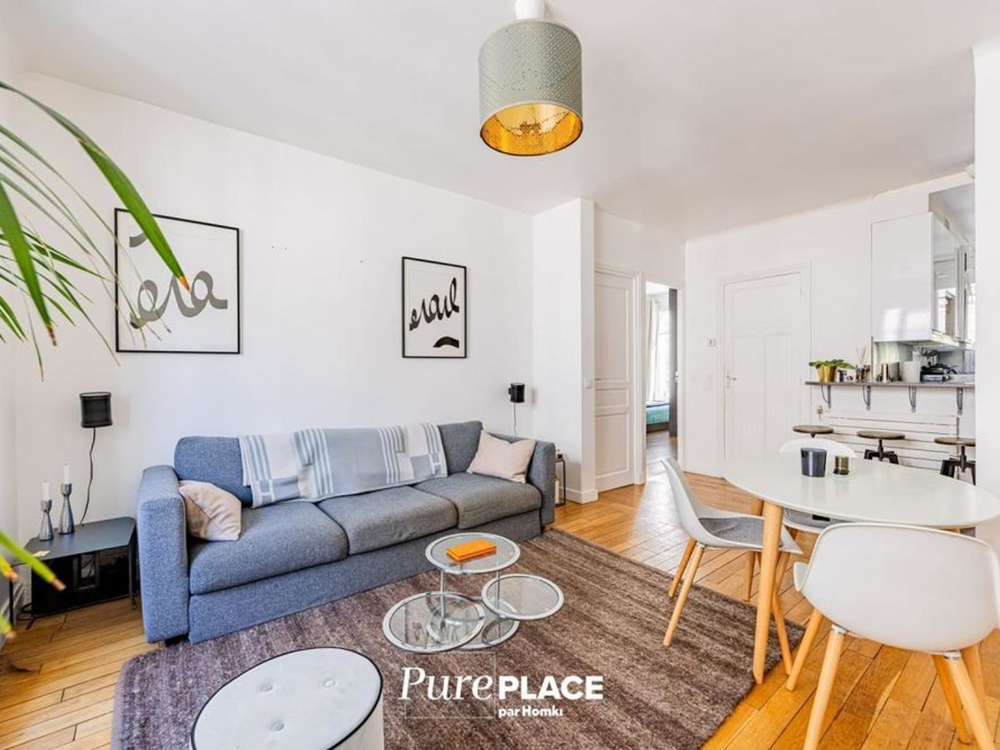 Appartement à vendre - 3 pièces - 62m2 - Paris 17e (75017)