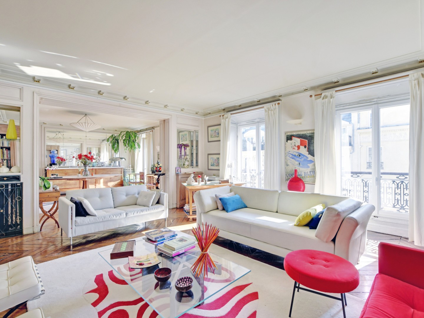 Un magnifique appartement d'angle en étage élevé