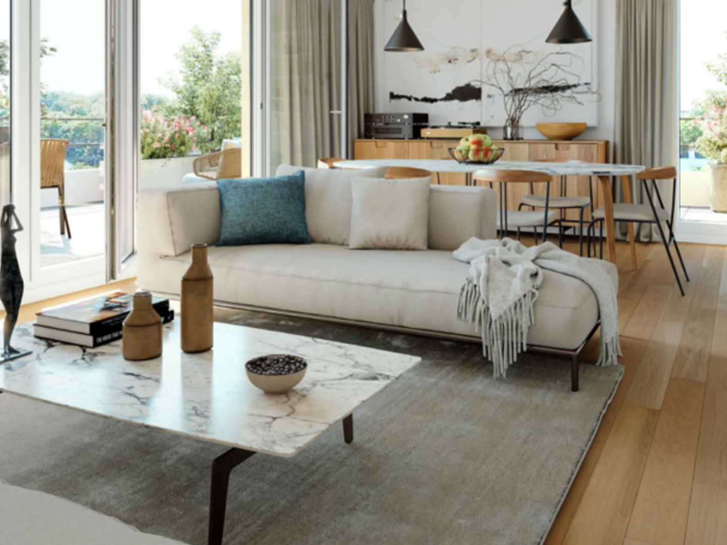 Studio 1 pièce 27 m²