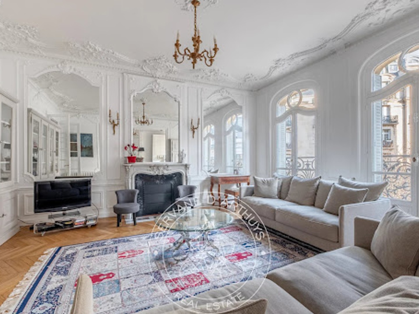 Appartement à vendre - 7 pièces - 198m2 - Paris 16e (75016)