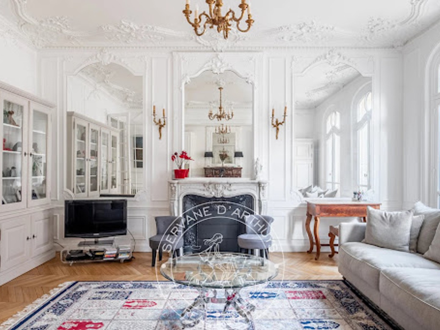 Appartement à vendre - 7 pièces - 198m2 - Paris 16e (75016)
