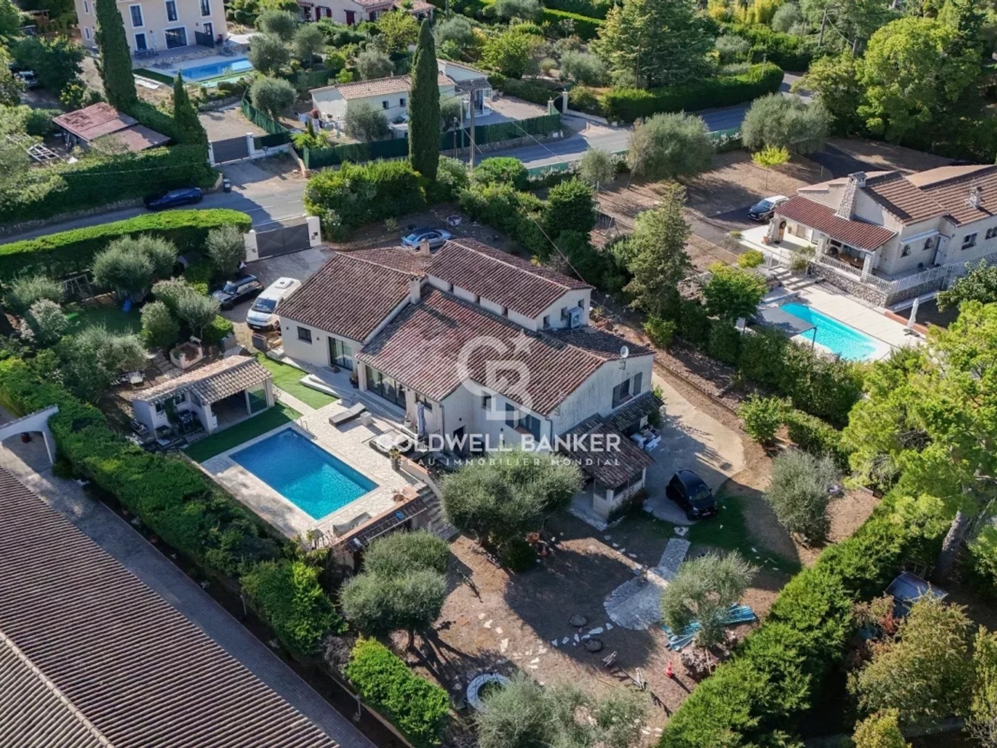 Villa familiale avec piscine, pool house et appartement indépendant - Peymeinade