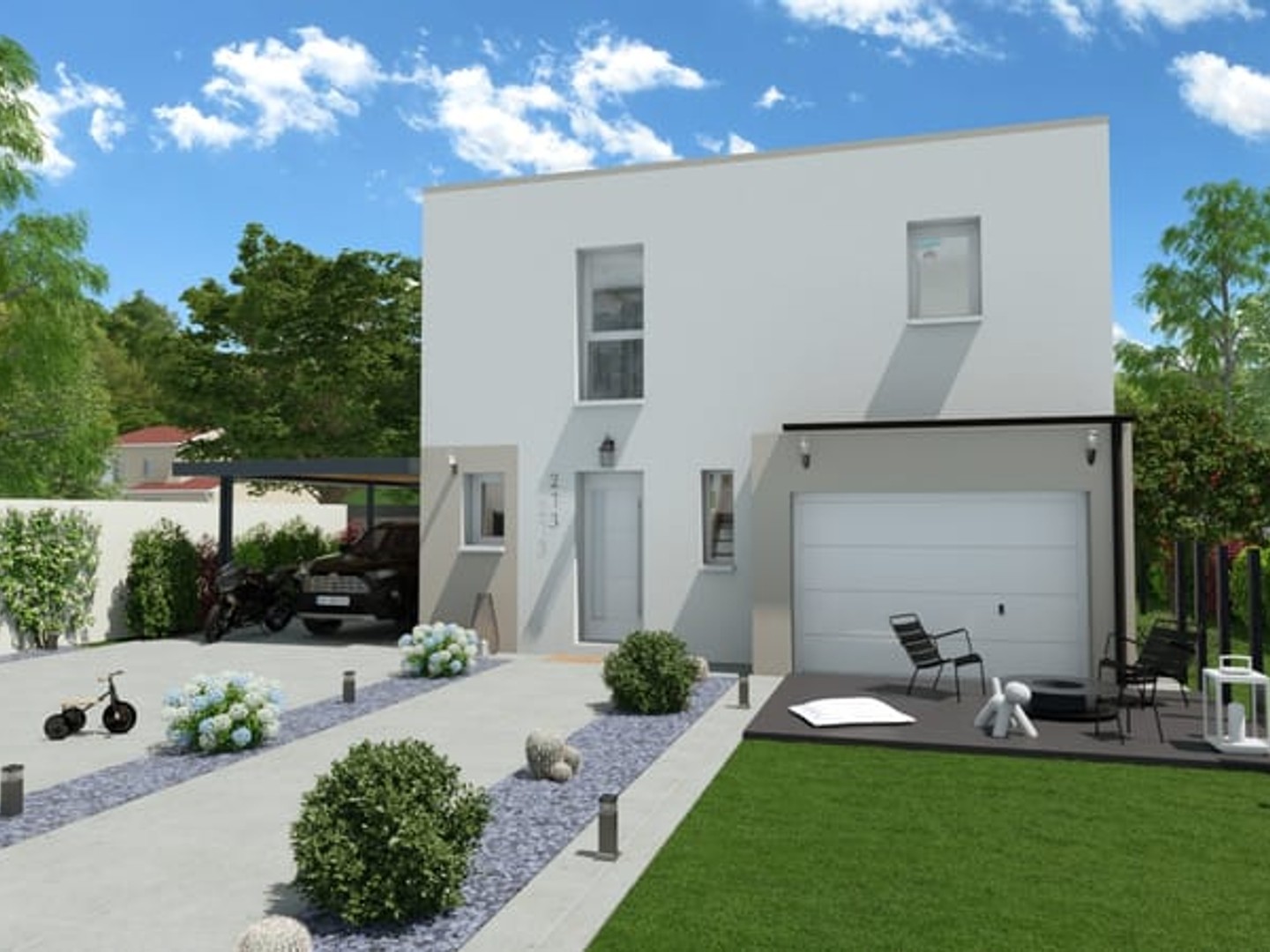 Maison à vendre - 100m2 - Pfastatt (68120)