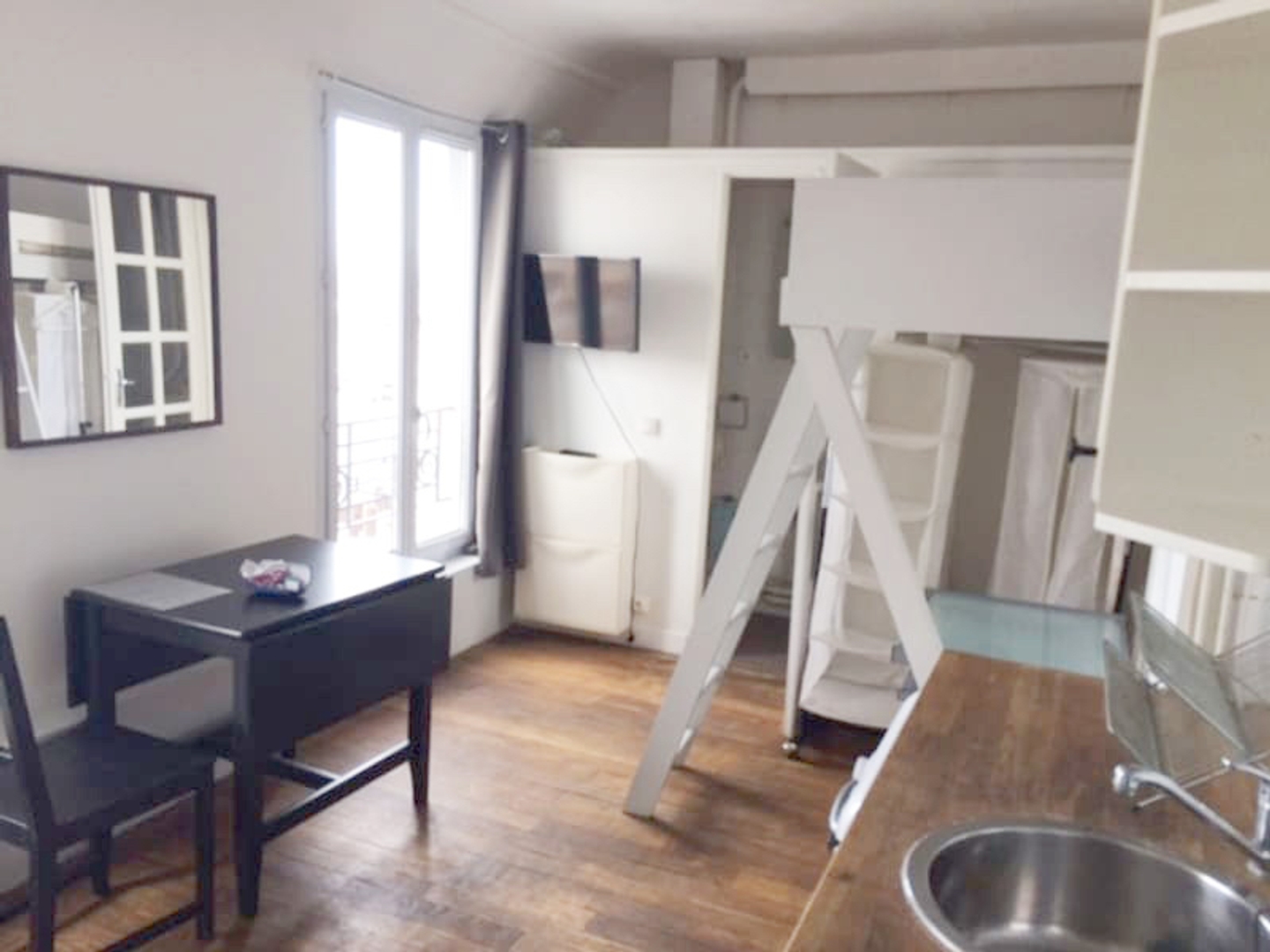 Appartement à vendre - 1 pièce - 16m2 - Paris 18e (75018)