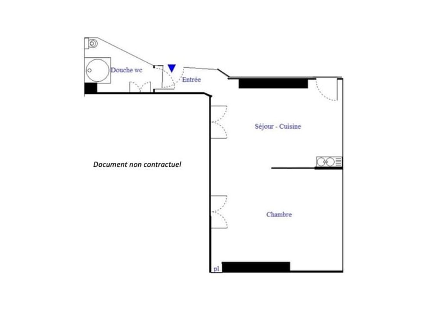 Appartement à vendre - 2 pièces - 26m2 - Paris 7e (75007)