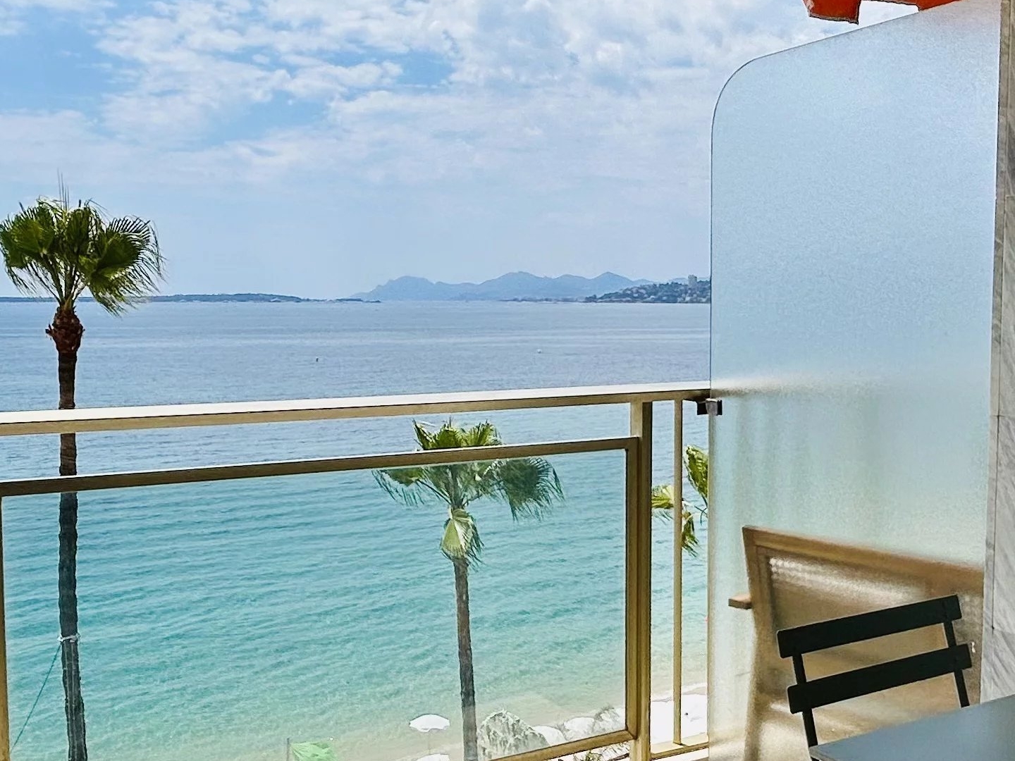 Juan-les-Pins | Première ligne, vue mer !