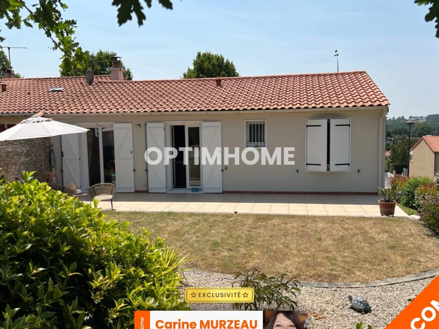 Maison à vendre - 3 pièces - 73m2 - Mortagne-Sur-Sèvre (85290)