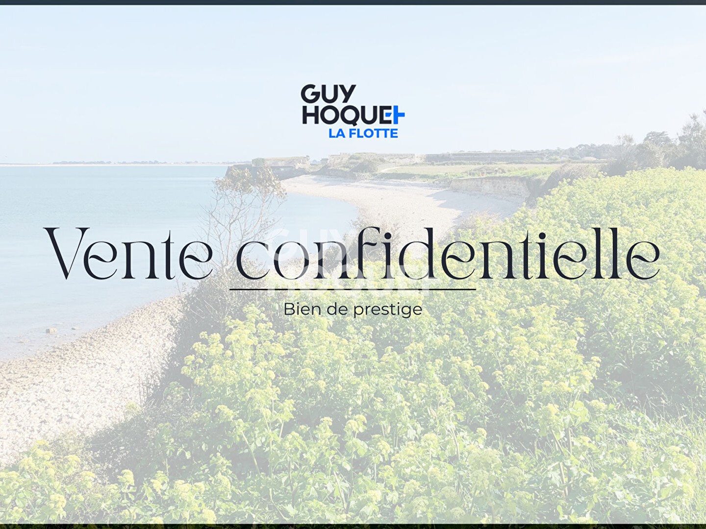 Sur l'Ile de Ré - Emplacement privilégié - Vue mer imprenable