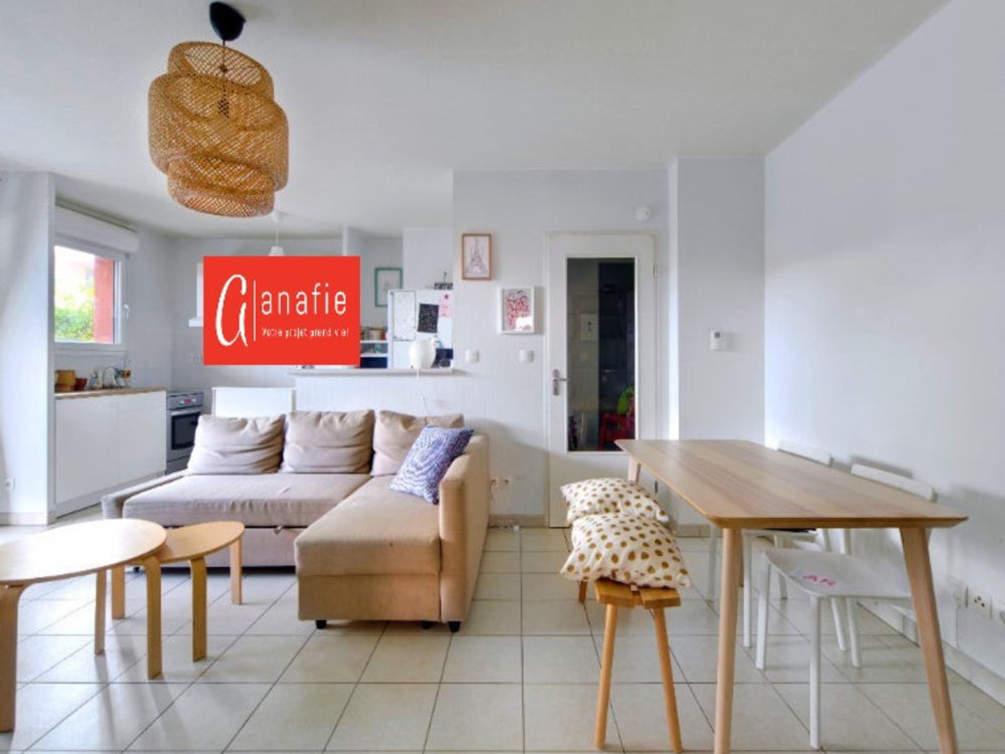 T3 DE 63M2 DONNANT SUR TERRASSE DE 10M2