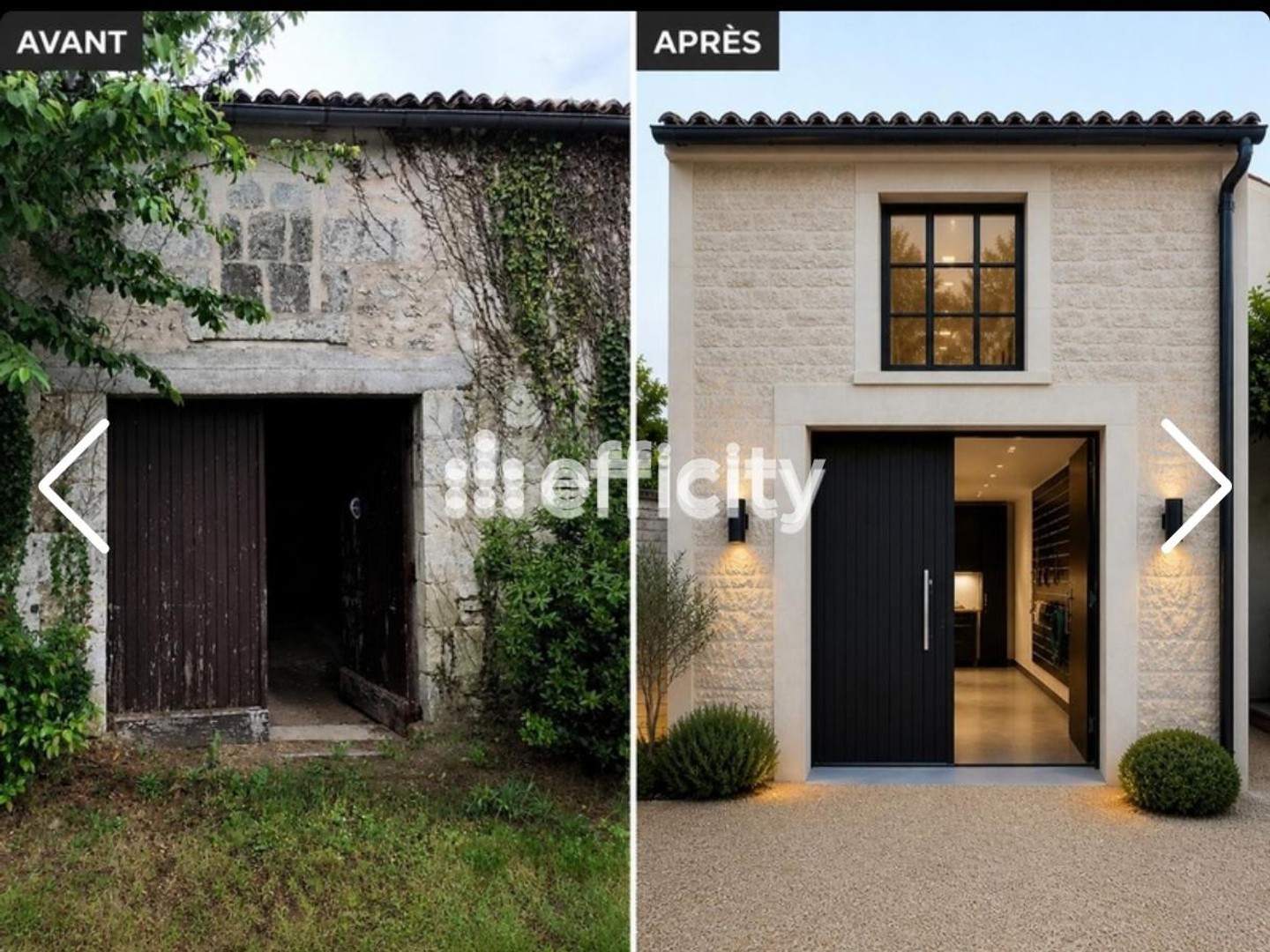 Maison à vendre - 1 pièce - 60m2 - Chaniers (17610)