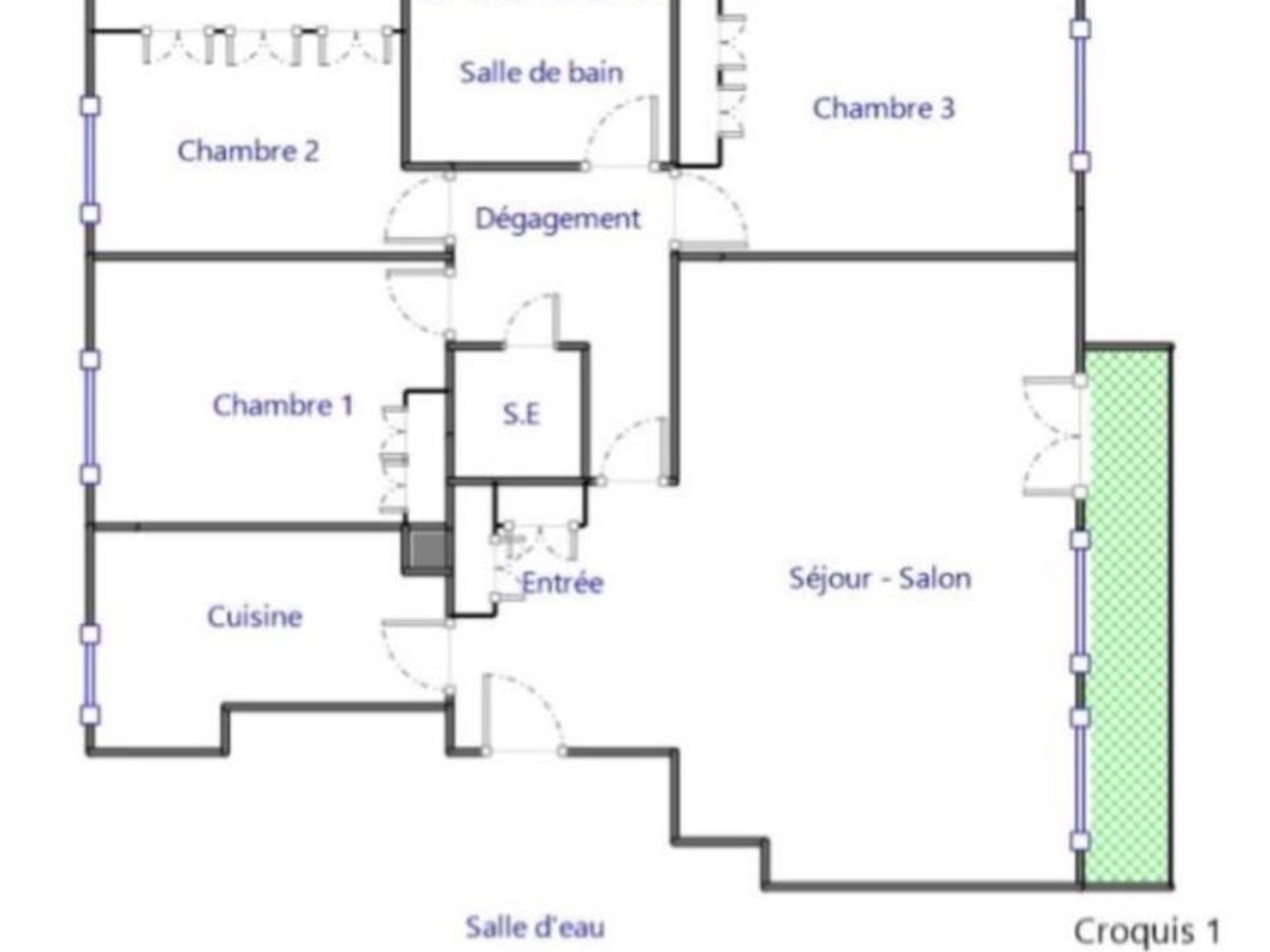 Appartement à vendre - 5 pièces - 100m2 - Levallois-Perret (92300)
