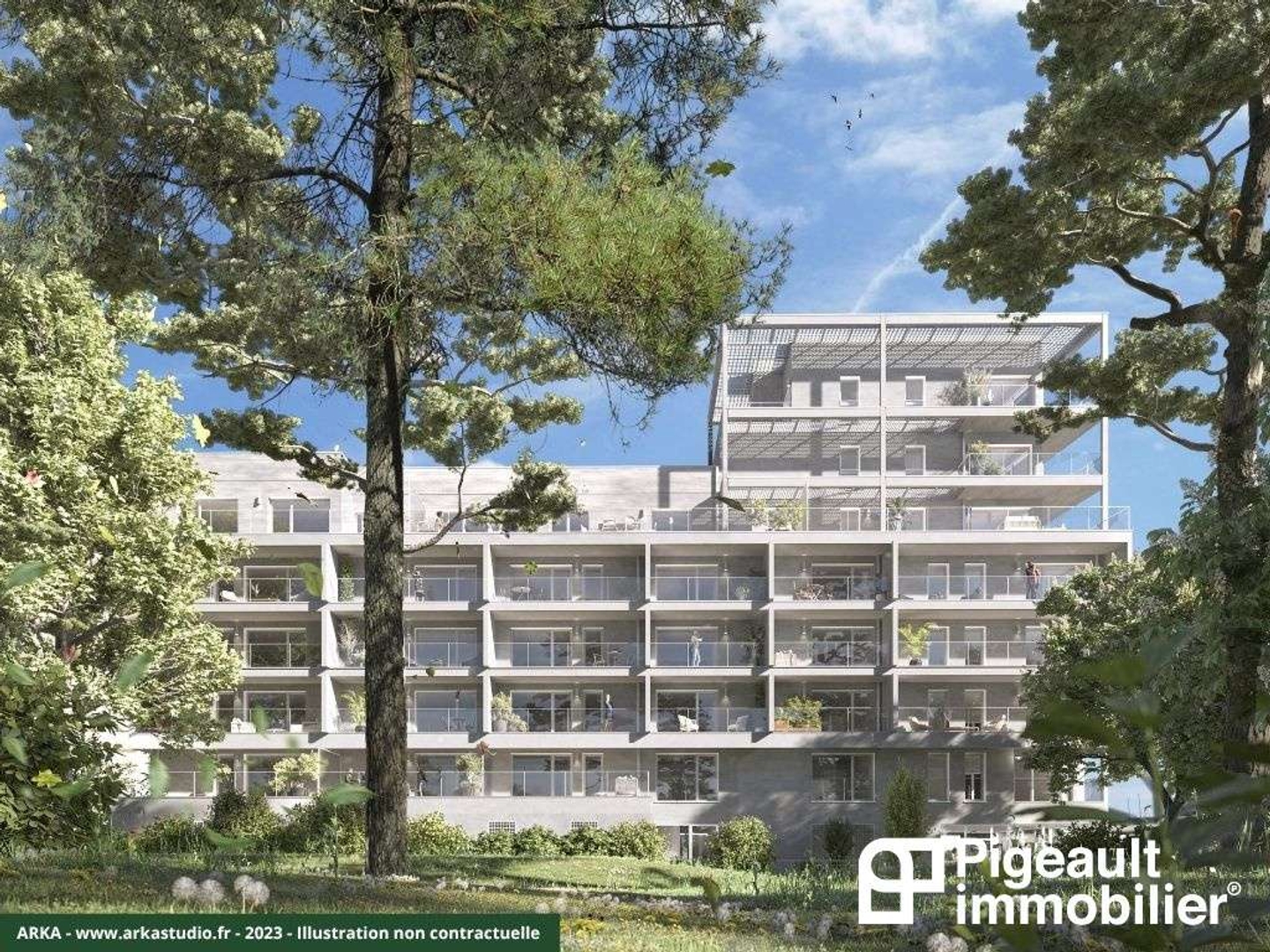 Studio 1 pièce 21 m²